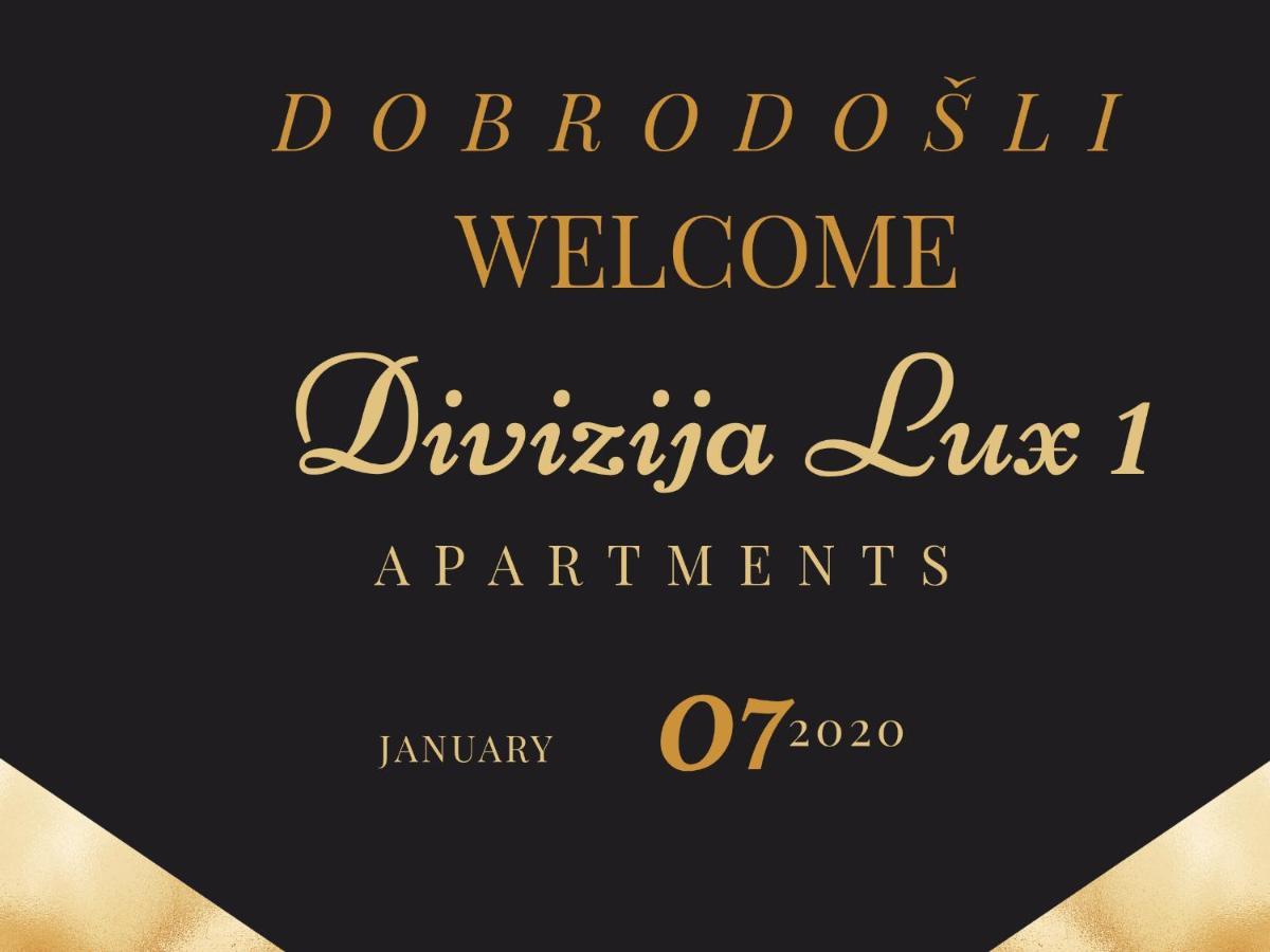 Divizija Lux Apartments Beograd Eksteriør bilde
